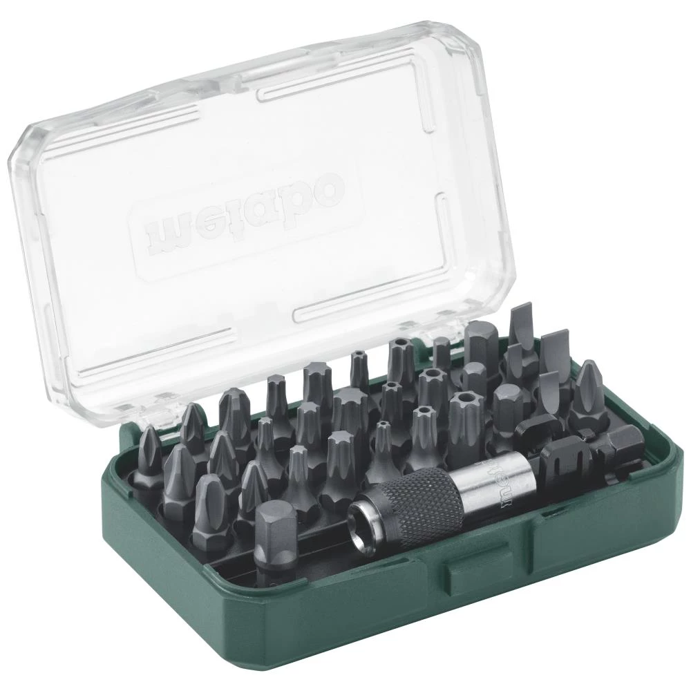 Bitssæt LC, 30 bits + holder og 1/4″ 4kt adapter Bitssæt LC, 30 bits + holder og 1/4″ 4kt adapter