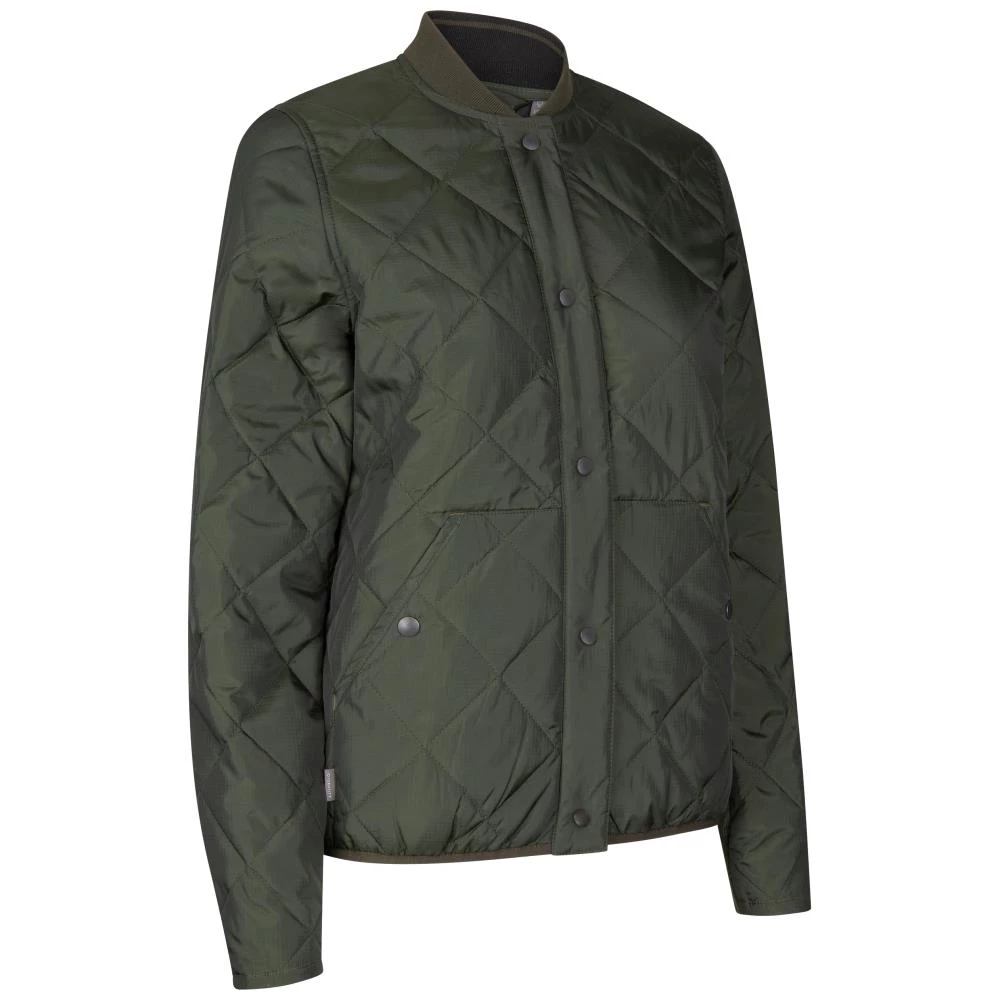 Termojakke quiltet allround dame oliven 0881 M Termojakke quiltet allround dame oliven 0881 M