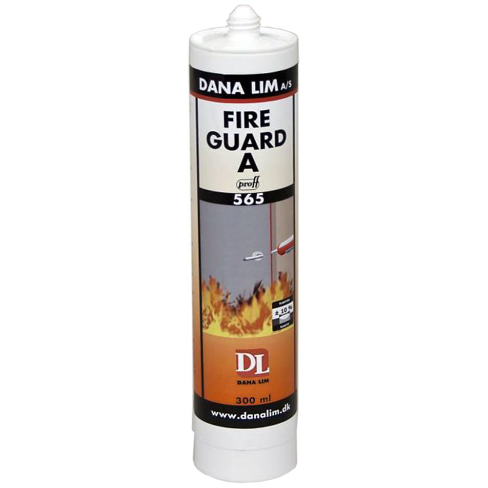 Fire Guard A 565 akrylfugemasse hvid 300ml Fire Guard A 565 akrylfugemasse hvid 300ml