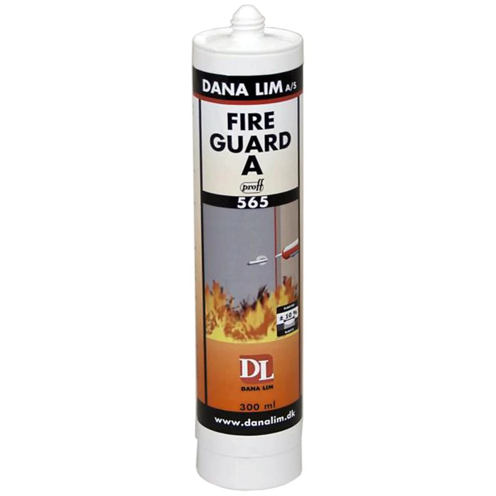 Fire Guard A 565 akrylfugemasse hvid 300ml Fire Guard A 565 akrylfugemasse hvid 300ml