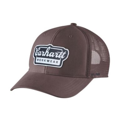 Carhartt patch logo cap bordeaux onesize