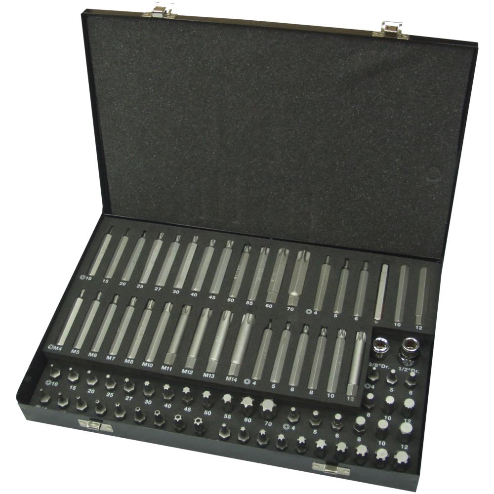 Auto bitssæt 81 dele 10mm Auto bitssæt 81 dele 10mm