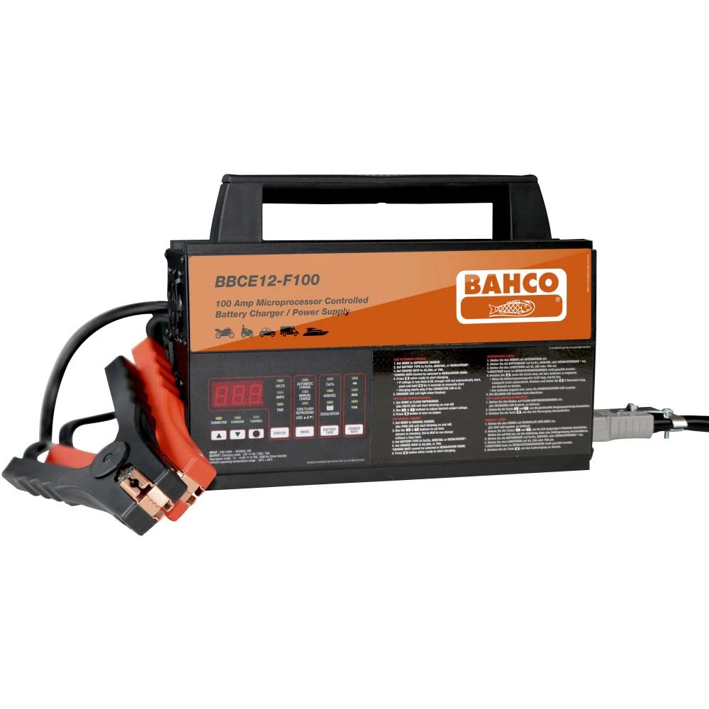 Batterilader fuldautom. 12V/100A Batterilader fuldautom. 12V/100A