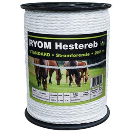 Polyreb hvid standard 200 meter