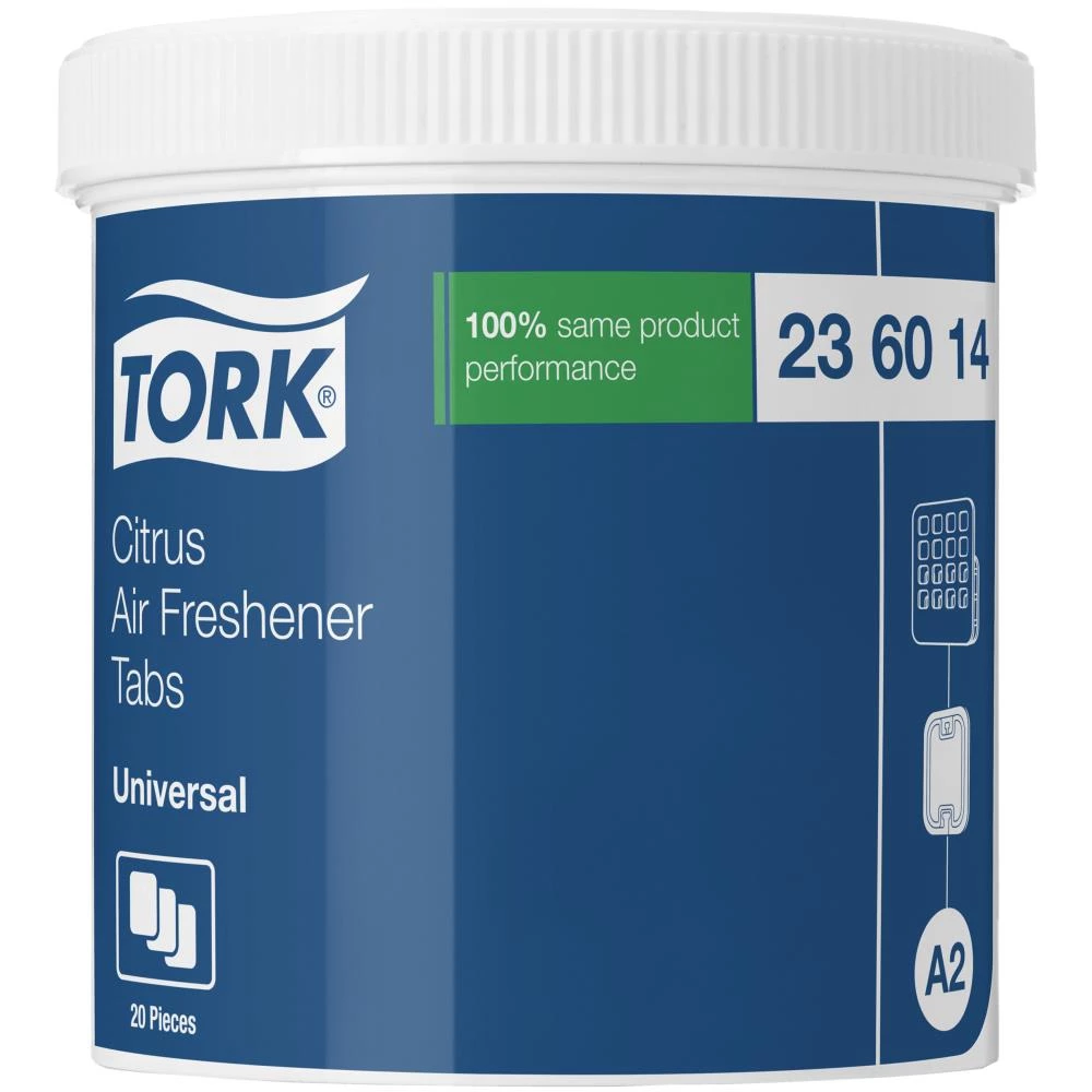 Tork luftfrisker disc A2 m/citronduft, 4×20stk Tork luftfrisker disc A2 m/citronduft, 4×20stk