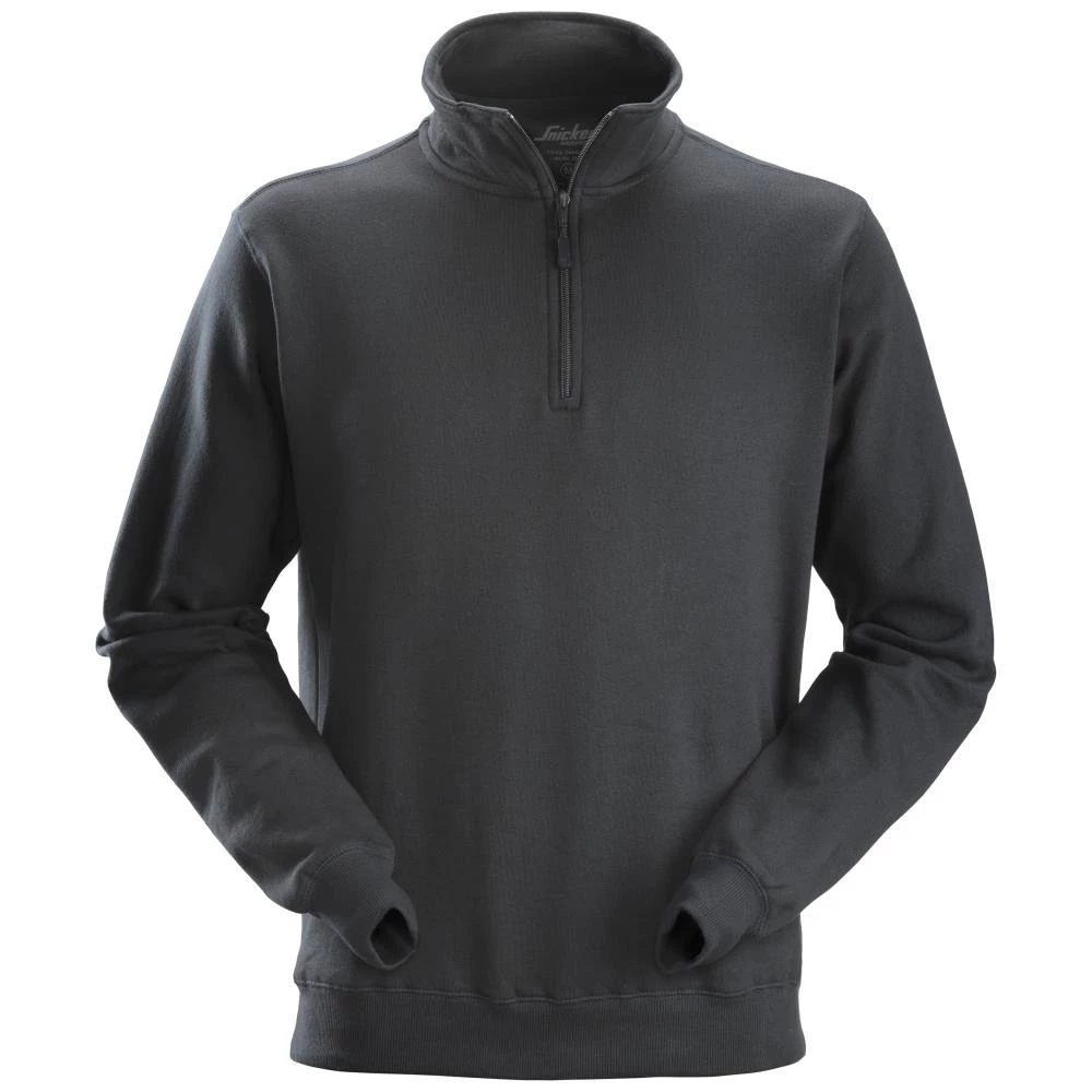 Snickers 2818 sweatshirt m/kort lynlås Snickers 2818 sweatshirt m/kort lynlås