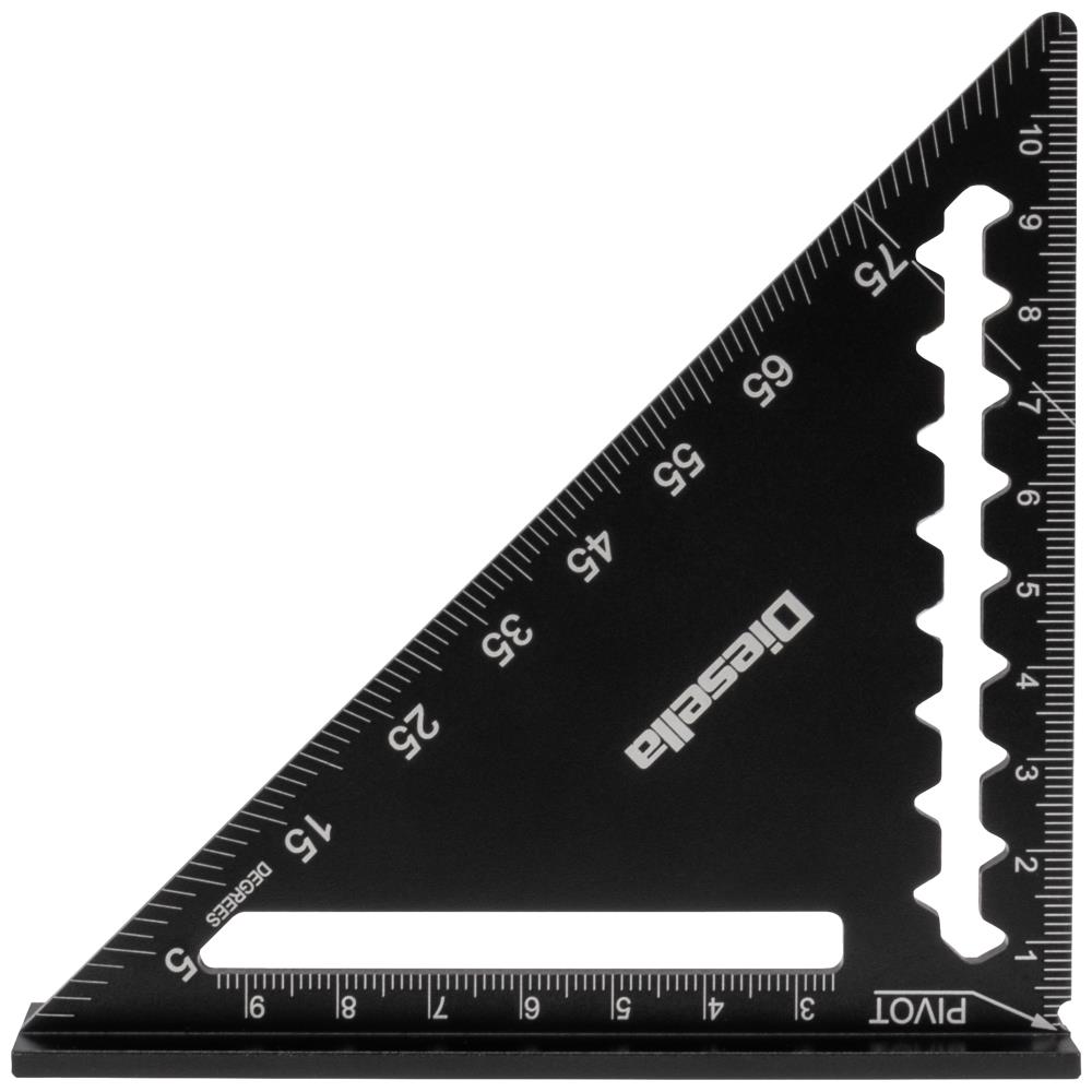 Speedvinkel 0-90° 120×120mm sortoxideret aluminium Speedvinkel 0-90° 120×120mm sortoxideret aluminium
