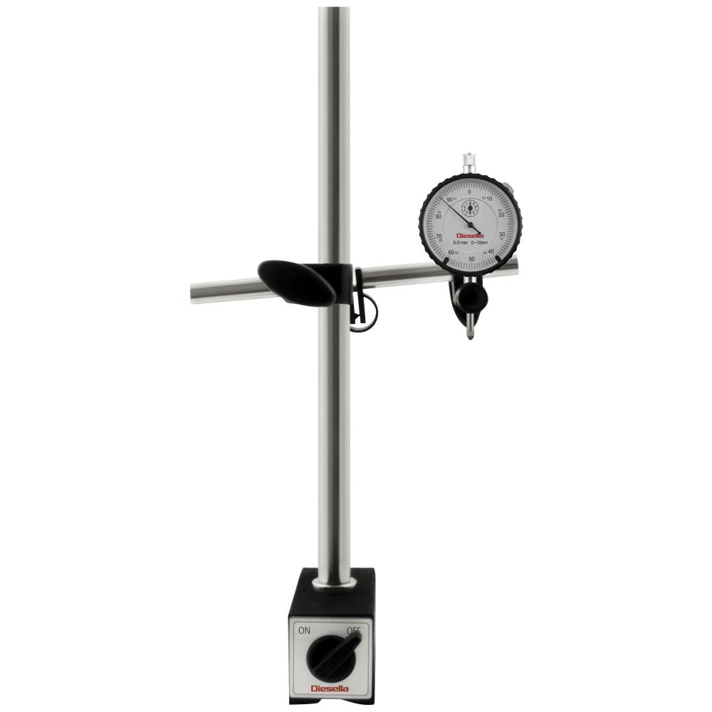 Magnetstander 130 kg ø20mm søjle lgd. 355mm Magnetstander 130 kg ø20mm søjle lgd. 355mm