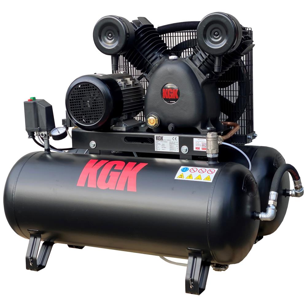 KGK Kompressor 55SW 450l/m 5,5HK 400V 2×90l tank KGK Kompressor 55SW 450l/m 5,5HK 400V 2×90l tank