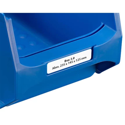 Etiketter til reolkasse 3.0, pakke med 200stk