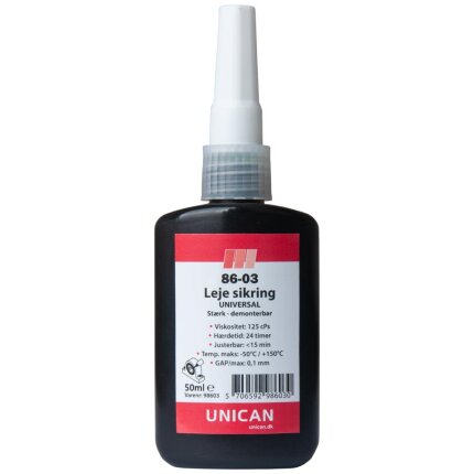 Unican 86-03 lejesikring stærk 50ml