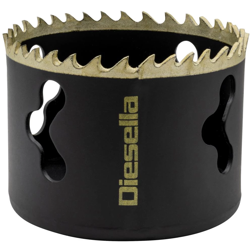 Hulsav HSS-Co8 M42 bimetal sort/guld 62mm Hulsav HSS-Co8 M42 bimetal sort/guld 62mm