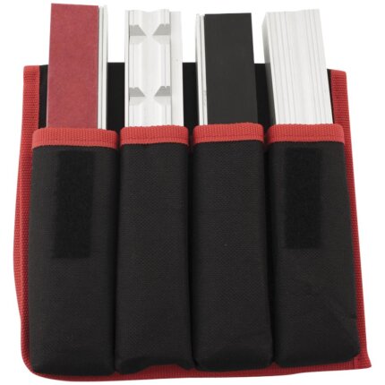 Alu kæber 4 sæt (125mm) inkl taske Alu kæber 4 sæt (125mm) inkl taske