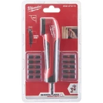 Vinkelskruetrækkerforsats inkl. 10 slagbits Vinkelskruetrækkerforsats inkl. 10 slagbits