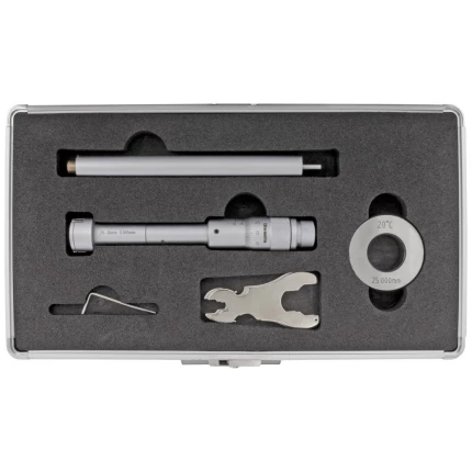 Indv. 3-pkt mikrometer 25-30mm m/forl.+kontrolring Indv. 3-pkt mikrometer 25-30mm m/forl.+kontrolring