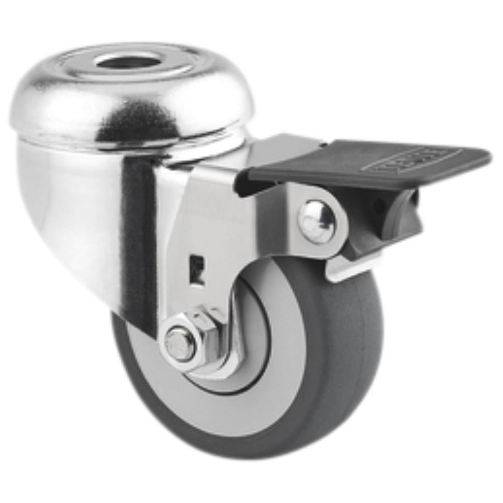 Drejehjul m/brem.2475 PJP 050 P30 Drejehjul m/brem.2475 PJP 050 P30