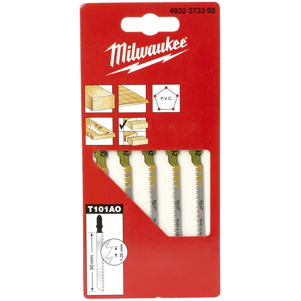 Stiksavblad T101AO 50/1,3 mm pk/5 Stiksavblad T101AO 50/1,3 mm pk/5