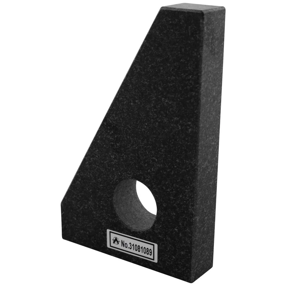 Granit målevinkel 90° trekant form 400×250×50mm Granit målevinkel 90° trekant form 400×250×50mm