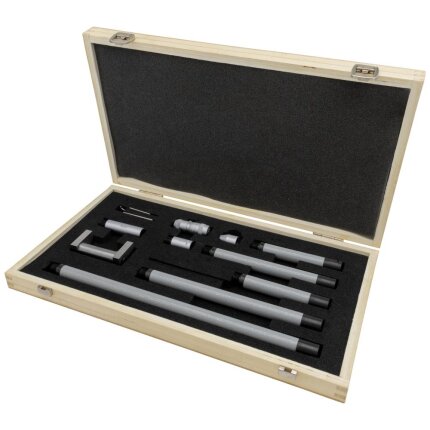 Indv. mikrometer 50-1000×0,01mm m/forlængere Indv. mikrometer 50-1000×0,01mm m/forlængere