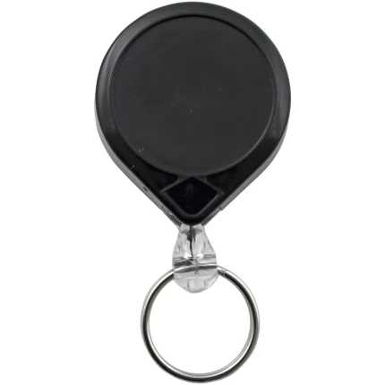 Nøgleholder Key-Bak Mini-Bak sort m/bælteclip Nøgleholder Key-Bak Mini-Bak sort m/bælteclip