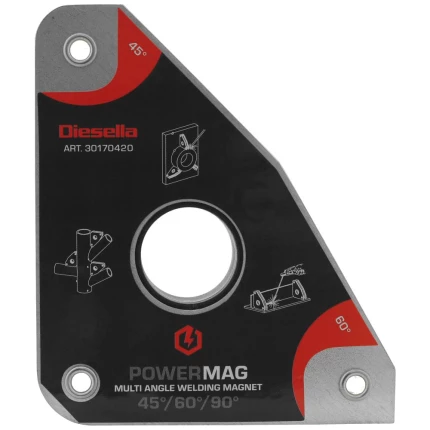 WldPro svejsemagnet 30°/45°/60°/90° 40kg WldPro svejsemagnet 30°/45°/60°/90° 40kg
