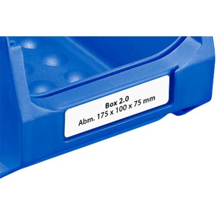 Etiketter til reolkasse 2.0, pakke med 300stk Etiketter til reolkasse 2.0, pakke med 300stk