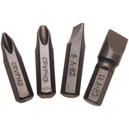 Bitssæt 4st f/1/2″ slagskruetrækker Bitssæt 4st f/1/2″ slagskruetrækker