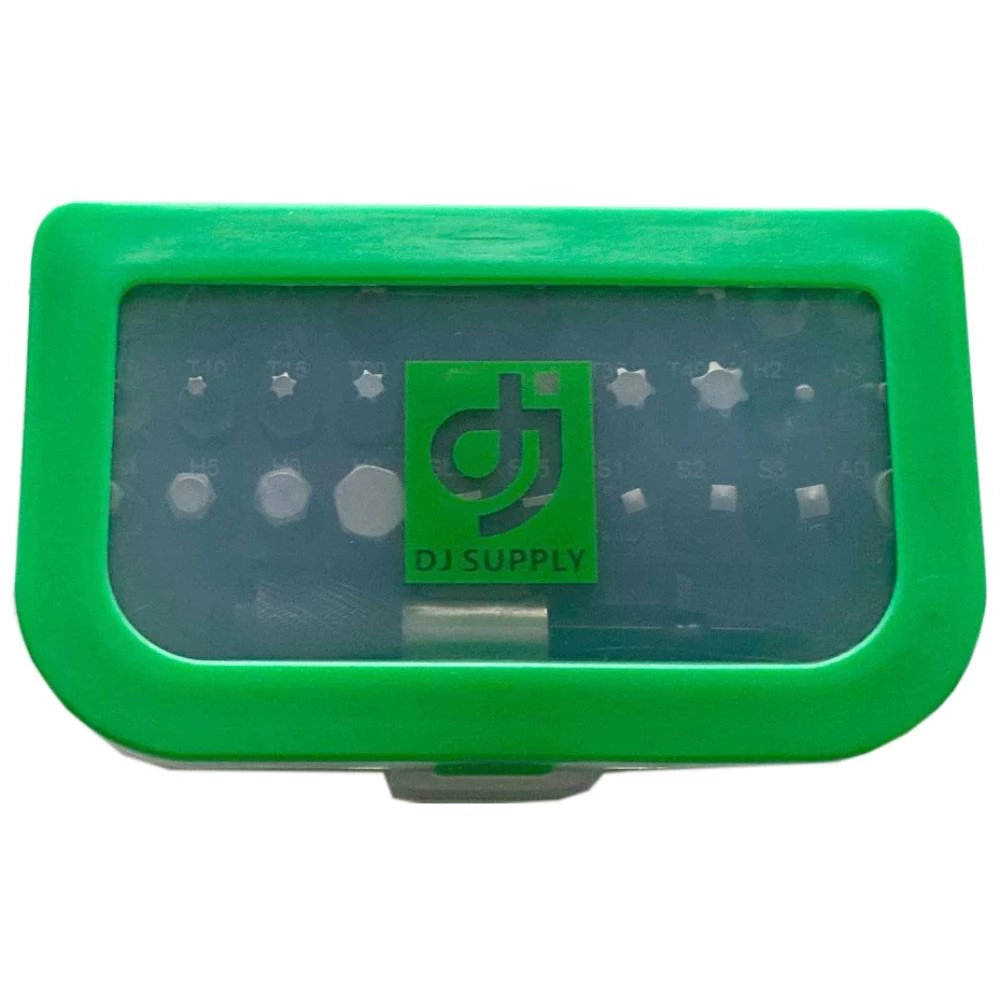 DJ TOOLS bitssæt S2, 30 bits+holder DJ TOOLS bitssæt S2, 30 bits+holder