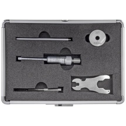 Indv. 3-pkt mikrometer 8-10mm m/forl.+kontrolring Indv. 3-pkt mikrometer 8-10mm m/forl.+kontrolring