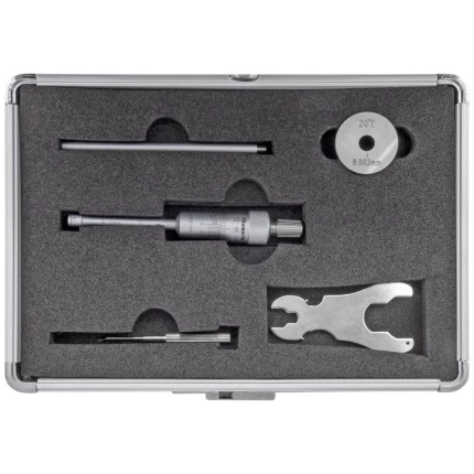 Indv. 3-pkt mikrometer 6-8mm m/forl.+kontrolring Indv. 3-pkt mikrometer 6-8mm m/forl.+kontrolring