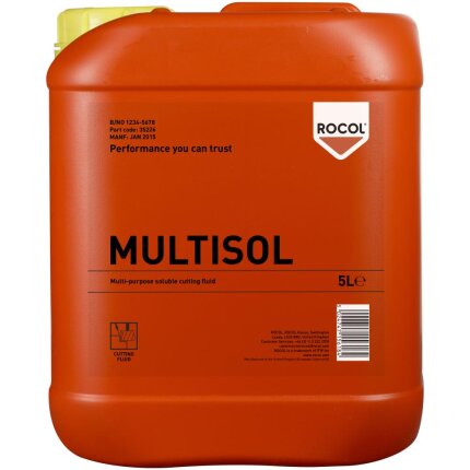 Rocol Multisol bore-/skæreolie 5ltr Rocol Multisol bore-/skæreolie 5ltr