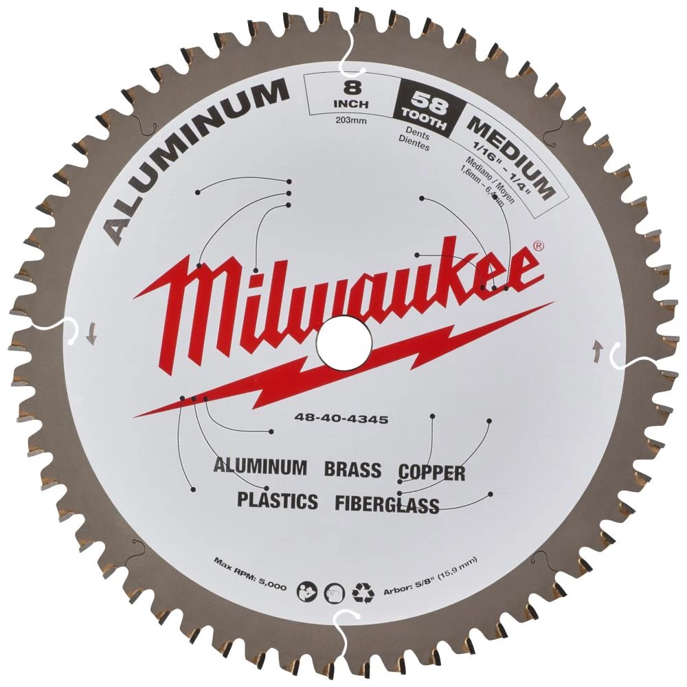 Rundsavklinge CSB P Alu 203×15,87×2.4mm 58ATB Rundsavklinge CSB P Alu 203×15,87×2.4mm 58ATB