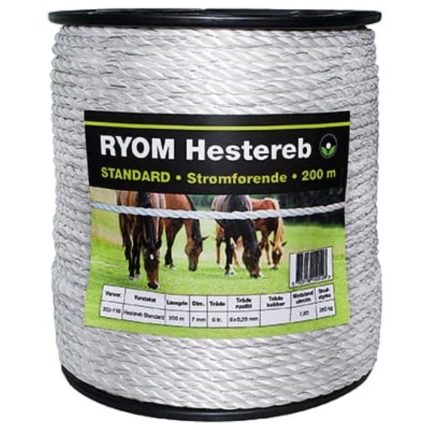 Polyreb hvid luxus 200 meter