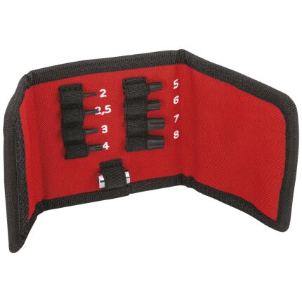 USAG 458 E/B9 bitssæt t/ødelagte inhexskruer 2-8mm USAG 458 E/B9 bitssæt t/ødelagte inhexskruer 2-8mm