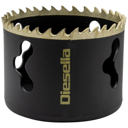 Hulsav HSS-Co8 M42 bimetal sort/guld 55mm