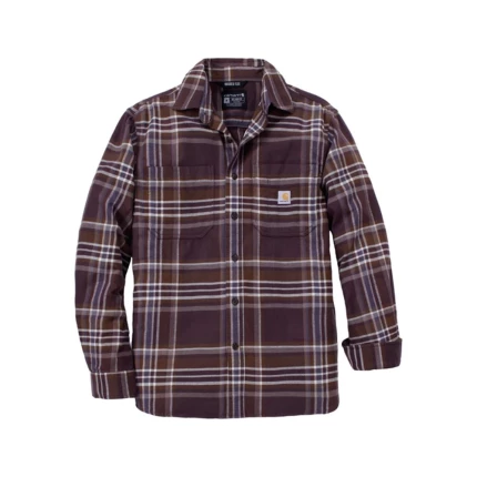 Carhartt skovmandsskjorte dark sephia str. S