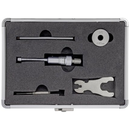 Indv. 3-pkt mikrometer 10-12mm m/forl.+kontrolring Indv. 3-pkt mikrometer 10-12mm m/forl.+kontrolring