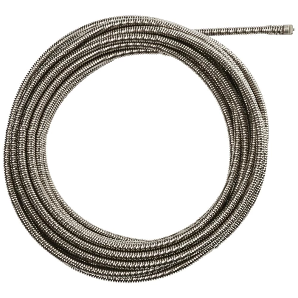 Rensespiral 6mm×10,5mtr t/M18 afløbsrenser Rensespiral 6mm×10,5mtr t/M18 afløbsrenser