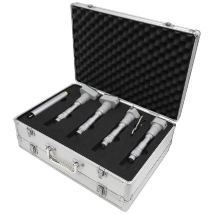 Indv. 3-pkt mikrometre sæt 50-100mm m/kontrolringe Indv. 3-pkt mikrometre sæt 50-100mm m/kontrolringe