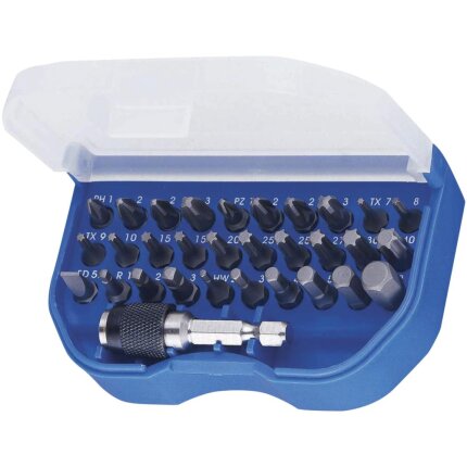 Bitssæt 1/4″ 31 dele sort B-B1812 Bitssæt 1/4″ 31 dele sort B-B1812