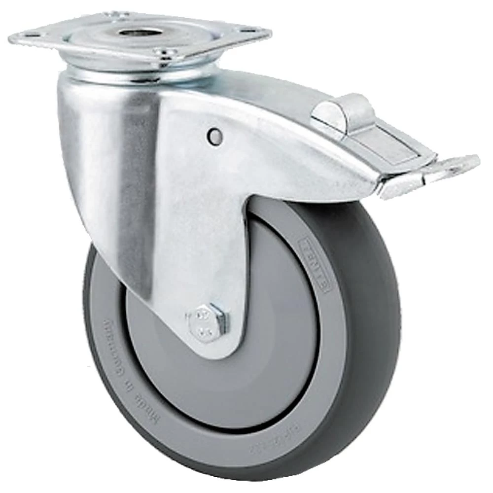 Drejehjul m/bremse 2477 PJP Drejehjul m/bremse 2477 PJP