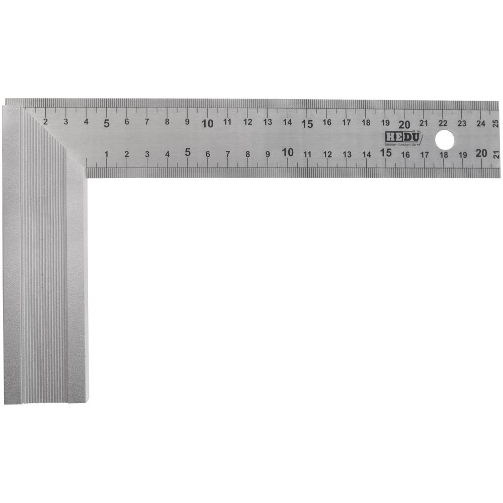 Snedkervinkel 300 mm fjederstål m/alu-anslag Snedkervinkel 300 mm fjederstål m/alu-anslag