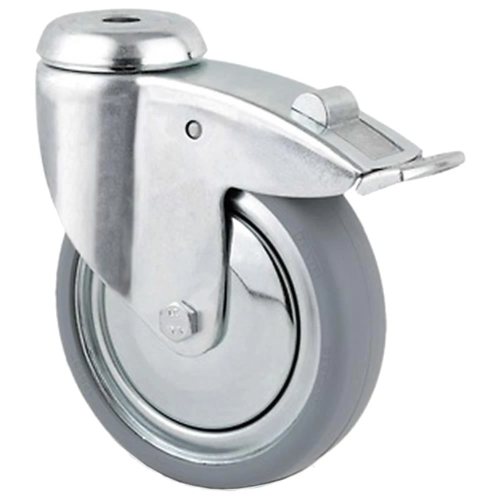 Agila drejeligt hjul m/bremse 2477 DIK 075 P30-11 Agila drejeligt hjul m/bremse 2477 DIK 075 P30-11