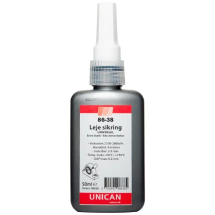 Unican 86-38 lejesikring x-stærk 50ml