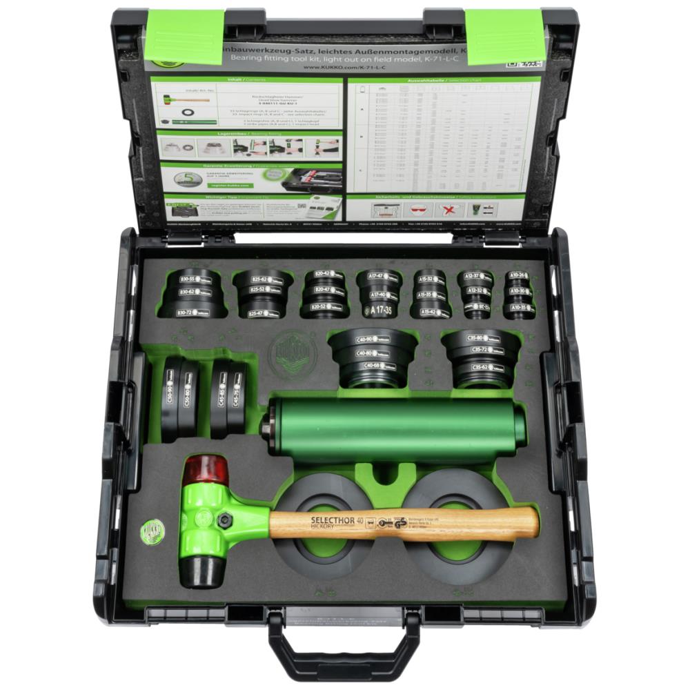 Kukko installationssæt t/kuglelejer, letvægtsmodel Kukko installationssæt t/kuglelejer, letvægtsmodel