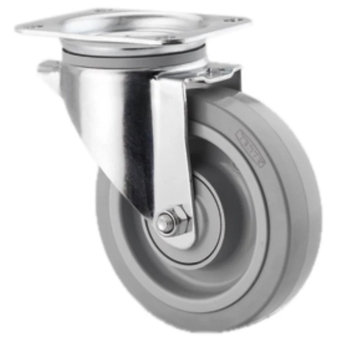 Drejehjul 3470 UFP 200 P63 grå