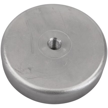 Ferrit pottemagnet lav 170N ø50mm M6 Ferrit pottemagnet lav 170N ø50mm M6