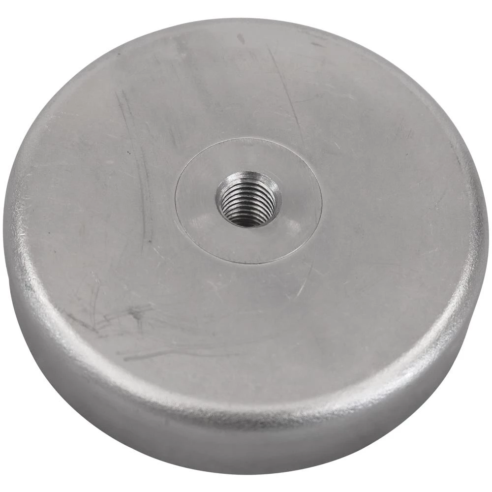 Ferrit pottemagnet lav 170N ø50mm M6 Ferrit pottemagnet lav 170N ø50mm M6