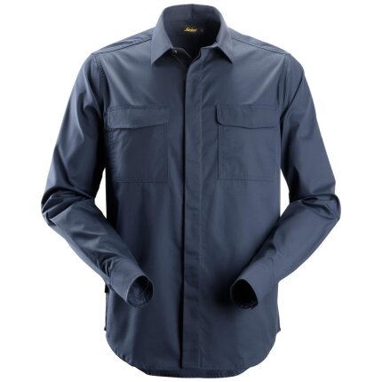 Serviceskjorte 8510 lange ærmer navy 3XL