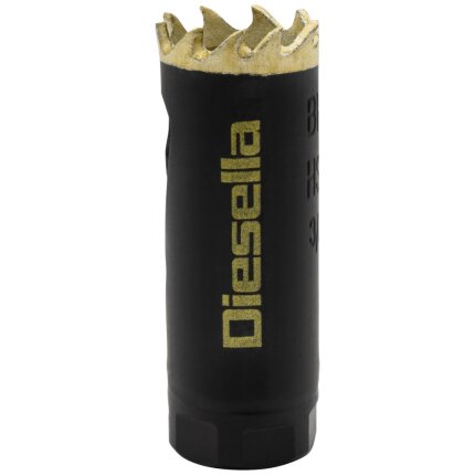 Hulsav HSS-Co8 M42 bimetal sort/guld 14mm Hulsav HSS-Co8 M42 bimetal sort/guld 14mm